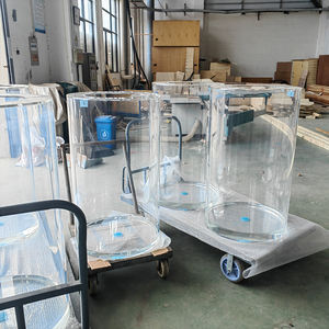 Vente en gros de grande qualité méduses Aquarium à cylindre en acrylique ultra clair Aquarium - Product Image 1
