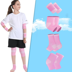 Set di Protezioni Aofit per Ginocchia, Gomiti, Caviglie e Polsi per Bambini, in Tessuto Morbido, Ideale per Pattinaggio, Monopattino e Sport Giovanili - Product Image 1