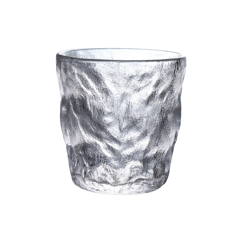 Japan style Old Fashioned Clear Whisky Glasses Cups Crystal Rock Glass Whiskey Cup