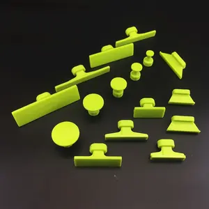 เครื่องมือซ่อมรอยบุ๋มสำหรับตัวถังรถยนต์แบบไม่มีสี16ชิ้นเข้ากันได้กับ T ค้อนสไลด์เครื่องมือซ่อมรอยบุ๋มโลหะ - Product Image 6