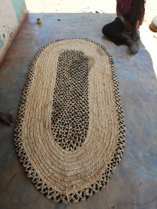 Cesta de Almacenamiento de Bambú Tejida a Mano, Cesta de Picnic de Gran Capacidad, Cesta de Mimbre Natural para Organización del Hogar - Product Image 3