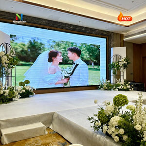 Alta planitud boda telón de fondo LED Video Wall 3840Hz interior fijo Led evento pantalla P1.53 Panel de pantalla LED - Product Image 1