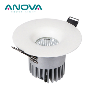 ไฟสปอตไลท์ LED แบบฝัง 9W ปรับความสว่างได้ ตัวเรือนอะลูมิเนียมหล่อขึ้นรูป ป้องกันแสงสะท้อน แบบ COB Downlight Ra90 - Product Image 1