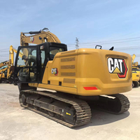 Excavatrice hydraulique Caterpillar CAT323 d'occasion de haute qualité, excavatrice Caterpillar d'occasion à vendre