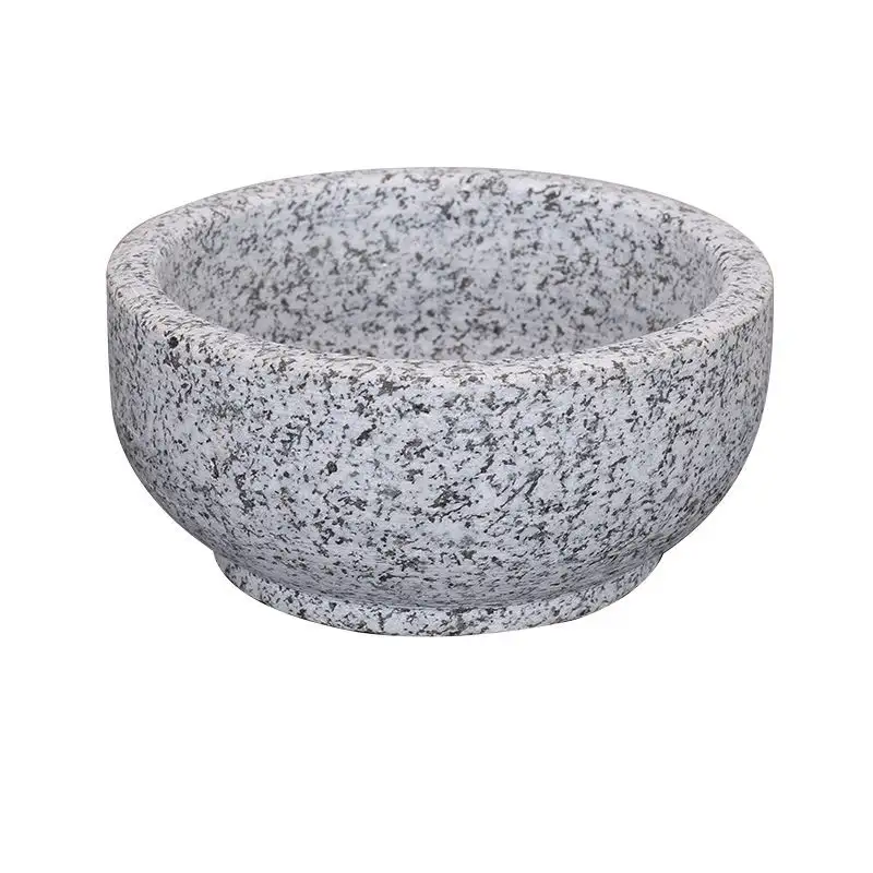 Japanse Koreaanse Keuken Kookpot Bibimbap Dolsot Hete Granieten Stenen Kom Natuursteen Mengkommen Voor Soep Rijststoofpot
