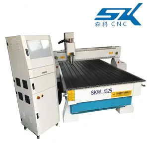 เครื่องแกะสลักซีเอ็นซี Senke SKW 1325 ขนาดพื้นที่ทำงาน 1300*2500 มม. สำหรับงานแกะสลักประตูไม้ เครื่องจักรงานไม้สำหรับเฟอร์นิเจอร์ประตู - Product Image 5