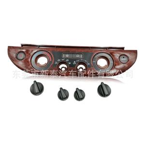 แผงควบคุมแอร์คัมรี่ ปี 2003-2006 พร้อมปุ่มหมุน วัสดุ ABS ติดตั้งง่าย - Product Image 1