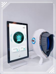 เครื่องวิเคราะห์ผิวหน้าแบบพกพาสำหรับขายส่ง เครื่องทดสอบความชุ่มชื้นและน้ำมันบนผิวหน้า อุปกรณ์วินิจฉัยสภาพผิวสำหรับร้านเสริมสวย - Product Image 6