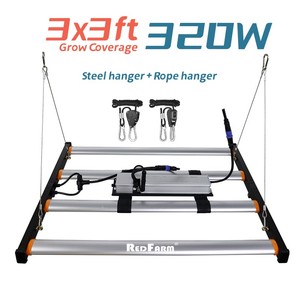 Para Redfarm 2025 <span class=keywords><strong>A</strong></span>ño Nuevo 240W 320W Luz <span class=keywords><strong>LED</strong></span> de cultivo hidropónico de espectro completo LM301H EVO para Blooming IP65 nominal - Product Image 2