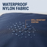 Tablier de taille personnalisé avec impression de logo |   Tissu imperméable résistant aux taches d'huile avec 3 poches |   pour le personnel des restaurants, cuisines et cafés