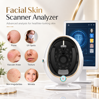 Miroir Magique Numérique : Analyseur de Peau IA, Rapport de Diagnostic Intelligent, Équipement d'Analyse Faciale pour Clinique Professionnelle