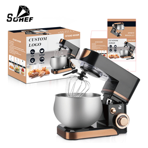 <span class=keywords><strong>Robot</strong></span> pâtissier électrique SOHEF 1300W avec bol mélangeur de 5L, mélangeur planétaire en alliage plastique pour pâte à tortillas, pour usage en boulangerie - Product Image 5