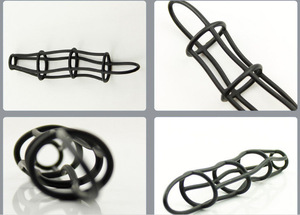 Silikonnetz-Penis-Hülle Vagina-Simulator Penisverlängerung und -Verdickung Verzögerungs-Sleeve Höhepunkt-Kondom für Sexuelle Erwachsenen-Männer - Product Image 3