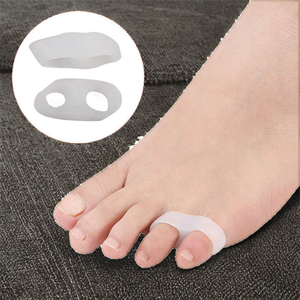 Correcteur d'hallux valgus en silicone SEBS, séparateur d'orteils, élimine les cors et les callosités, outil <span class=keywords><strong>de</strong></span> soin des pieds lavable - Product Image 2