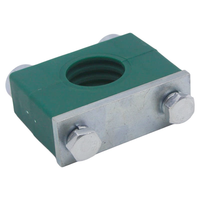 Fabrication de colliers de serrage hydrauliques robustes, colliers de serrage pour tuyaux en PVC à un seul trou, collier de serrage pour tubes hydrauliques avec boulons