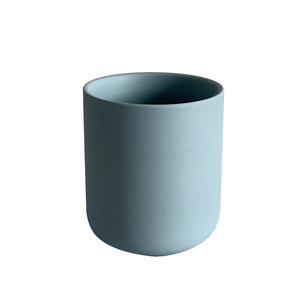 Vaso de vela de cerámica moderno de lujo personalizado de 375ml y 12oz, tarro de cerámica colorido mate, vela perfumada, cera de soja para el hogar - Product Image 1
