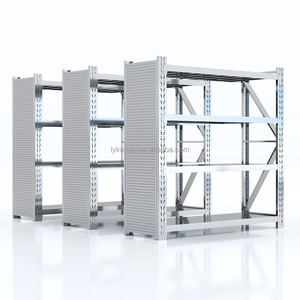 Estantería de Almacenamiento Ajustable de Acero Inoxidable, Estantería Metálica Resistente para Apilar Racks y Estantes - Product Image 1