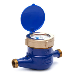 Raccord fileté en laiton de 1/2 pouce, type multi-jets, étanche IP68, pour <span class=keywords><strong>compteur</strong></span> <span class=keywords><strong>d</strong></span>'<span class=keywords><strong>eau</strong></span>, garantie OEM de 3 ans - Product Image 2