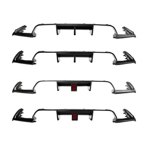 Aileron arrière Amp-Z pour BMW M3 M4 F80 F81 F82 F83 2014-2019 finition noir piano mat - Product Image 2