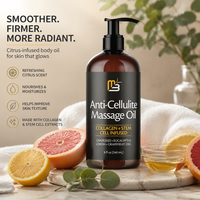 Minyak Tubuh Hanxya Lemon Flowers Nourishing Firming Skin Revitalizer Expeller Pressed Cosmetic Grade 240ml Botol Pompa Untuk Semua Jenis Kulit