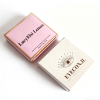 Pestañas Postizas Personalizables de Fábrica con Estilo Propio, Lentes de Contacto, Laminación Mate Ecológica, Estampado en Relieve, Esponja, Carpetas Portátiles