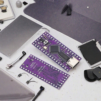 Carte de développement compatible LGT8F328P MiniEVB Nano V3.0 CH340, module d'extension MCU LQFP32