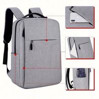 Sac à dos intelligent pour ordinateur portable, étanche, antivol, avec port de charge USB, personnalisable OEM, pour hommes et femmes, idéal pour le collège, l'école et les affaires