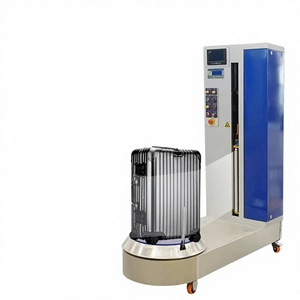 CE Certified Luggage Wrapping Machine with <b>Digital</b> <b>Scale</b> - Product Image 1
