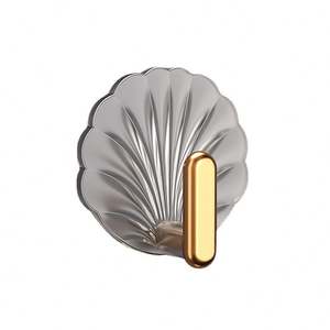 Crochets muraux en plastique fantaisie I-0396, vente en gros, flexibles, multifonctionnels, transparents, adhésifs - Product Image 3