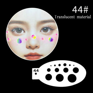 Modelli di tatuaggi temporanei riutilizzabili autoadesivi per decorazioni su mani, viso e corpo. - Product Image 5