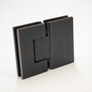 New Design Decorative <strong>Double</strong> <strong>Action</strong> 180 Degree Shower <strong>Hinges</strong> for Bathroom Frameless Tempered Glass Doors - Product Image 2