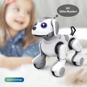 Chien robot intelligent télécommandé par infrarouge ShengXiong Weiteng G52, jouet éducatif pour enfants, chien robot bionique électronique RC - Product Image 5