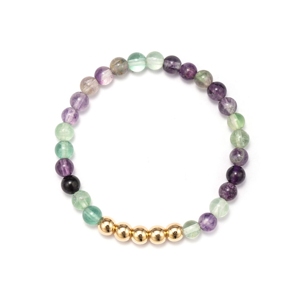 Fluorite + hématite