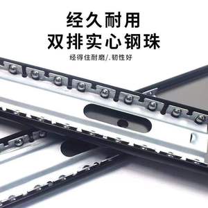 Puerta Plegable Giratoria Oculta Moderna con Riel Deslizante de Hierro de Montaje Lateral para Cocina, Comedor, Dormitorio, Apartamento, Gimnasio, con Cierre Suave - Product Image 6