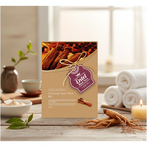 ENTEL(GINSENG)_ fabriqué en corée, soins de la peau à domicile, masque pour le corps, cosmétique, beauté du visage, feuille de Mascarillasl, coréen - Product Image 3