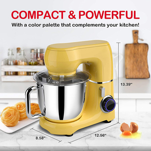 Tùy chỉnh chúng tôi AU EU phích cắm máy trộn thức ăn 4.8qt yên tĩnh 120/220/240V tiêm ABS nhà ở bánh bánh Máy trộn - Product Image 5