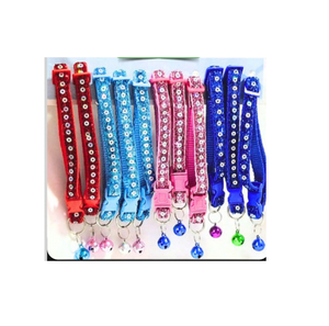 Premium Glitter Cat <b>Collar</b> Adjustable Sparkle Pet <b>Collar</b> for Cats Stylish Daily Wear Parties and Photoshoots - Product Image 1