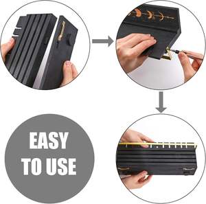 Étagère murale en bois pour <span class=keywords><strong>pendule</strong></span> de cristal Luna Phase, support de rangement mural pour <span class=keywords><strong>pendule</strong></span> et cristaux, présentoir mural pour <span class=keywords><strong>pendule</strong></span> - Product Image 4