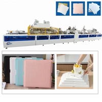 Machine automatique de formage de fonds de boîtes à gâteaux carrés en carton, pour la production de plateaux à gâteaux en carton pour mousses, à bon prix