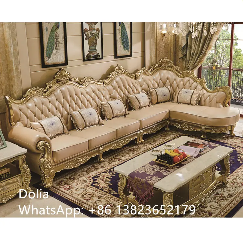CBMMart Set Sofa Perabot Rumah, Furnitur Ruang Tamu Rumah Kayu Polos Mewah Mewah Royal 2020