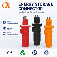 Connecteur haute puissance 1500V, bornier haute intensité 250A-350A, connecteur droit étanche IP67 pour système de stockage d'énergie