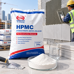 HPMC (Hydroxypropylméthylcellulose) à haute rétention d'eau, poudre blanche pour adhésif à carrelage et ciment - Product Image 1