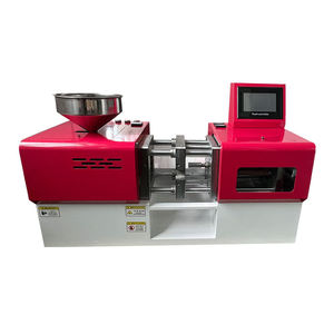 High Efficiency Desktop Semi Automatic Single Screw Plastic Injection Mini Plastic Injection Molding Machine For PP Material