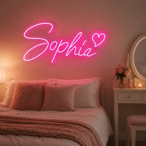Insegna al Neon LED 3D in Acrilico Personalizzabile, Decorazione da Parete per Feste, Camere da Ragazza e Camerette - Product Image 5