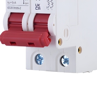 Mini disjoncteur intelligent photovoltaïque DC pour boîtier de distribution, anti-déclenchement accidentel, interrupteur solaire miniature