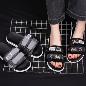 Unisex coppia sandali estivi ZG1650 casa pantofole Velcro - Product Image 1