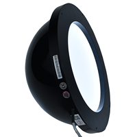 Éclairage LED à dôme pour vision industrielle, diffuseur de lumière pour surfaces courbes réfléchissantes, inspection industrielle