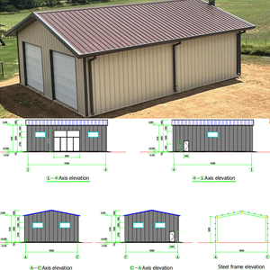 Industrial Easy Assembled <strong>Steel</strong> <strong>Structure</strong> Hangar Warehouse <strong>Building</strong> Fashion Prefabricated <strong>Steel</strong> Structural Workshop Good Price - Product Image 2