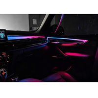 Iluminación Ambiental Interior para Automóvil LED Symphony de 256 Colores para BMW Serie 6 F06 F12 F13 G32, Accesorios de Tira de Ambiente
