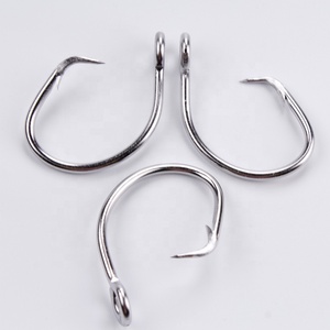 Porte-clés en acier inoxydable <span class=keywords><strong>Gamakatsu</strong></span> pour eau salée, hameçons circulaires 11/0-16/0 pour la pêche <span class=keywords><strong>au</strong></span> thon, <span class=keywords><strong>au</strong></span> poulpe, à la pêche à la flotte et à la pêche à la leurre - Product Image 1